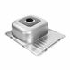 Кухонна мийка з нержавіючої сталі Platinum САТИН 5848 (0,8/180 мм) 11706 фото 5