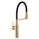Комплект кухонной мойки Kraft NANO GOLD PVD HS60*45 (3.0/1.0 мм) декор S31070 фото 16