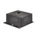 Комплект кухонної мийки Lidz Handmade H5050 Brushed Steel 3,0/1,0 мм S4818 фото 5