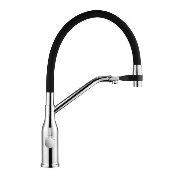 Смеситель для кухни Kroner KRP Kuche - C03816BLK CV035576 фото