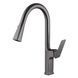 Комплект кухонної мийки Kraft HM 50х50 NANO BLACK (DECOR) PVD (3.0/1.0 мм) S5143 фото 14