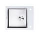 Кухонна мийка Handmade WHITE GLASS 600х510х200 23642 фото 1