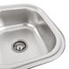 Кухонна мийка з нержавіючої сталі закруглена Platinum САТИН 7848D (0,8/180 мм) 11716 фото 2
