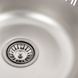 Кухонна мийка з нержавіючої сталі Platinum ДЕКОР 450 (0,6/170 мм) 11518 фото 4