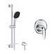 Душевая система Grohe Euroeco с гарнитуром Vitalio Comfort 110 и шланговым подключением 3274226929 CV036744 фото 1