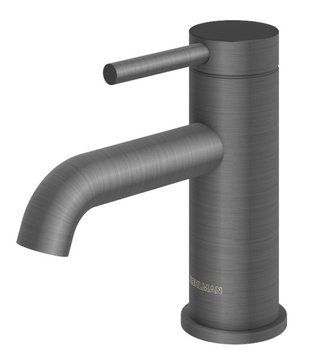 Смеситель для раковины (умывальника) KOHLMAN AXEL GRAPHITE низкий QB100AG фото