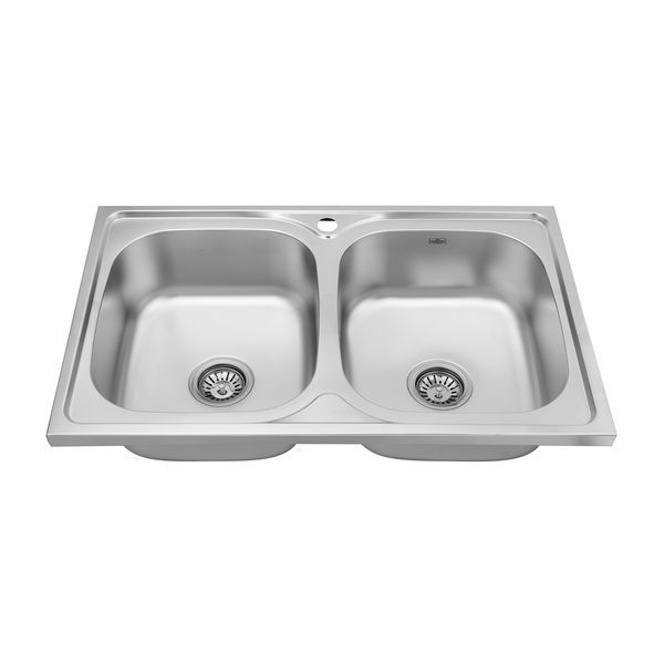 Кухонна мийка накладна Kroner KRP Satin - 5080Z (0.8 мм) CV022822 фото