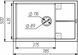 Гранітна матова мийка VALESO MAGNUM 7950 (Чорний металік) 51568 фото 8