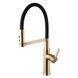 Комплект кухонної мийки Kraft NANO GOLD PVD HS60*45 (3.0/1.0 мм) декор S5036 фото 16