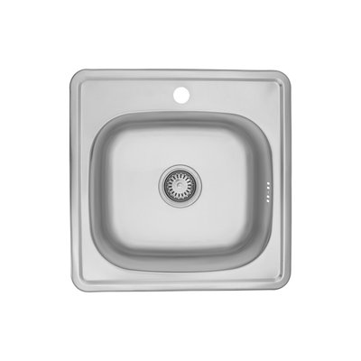 Кухонна мийка Kroner KRP Satin - 4848 (0.6 мм) CV022759 фото