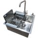 Комплект кухонної мийки Kraft KRF 5050 decor (3.0/1.0 мм) S10350 фото 2