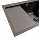 Кухонная мойка CM 65*50 R PVD черная VALESO Handmade 3.0/1.0 44562 фото 3