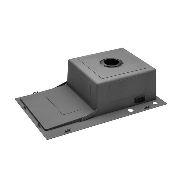 Кухонна мийка Kroner KRP Schwarze - 7849RHM PVD (3.0/1.0 мм) CV025279 фото