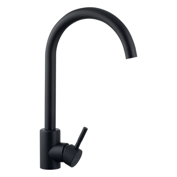 Комплект кухонной мойки Kraft HM 50х50 NANO BLACK (DECOR) PVD (3.0/1.0 мм) S4821 фото