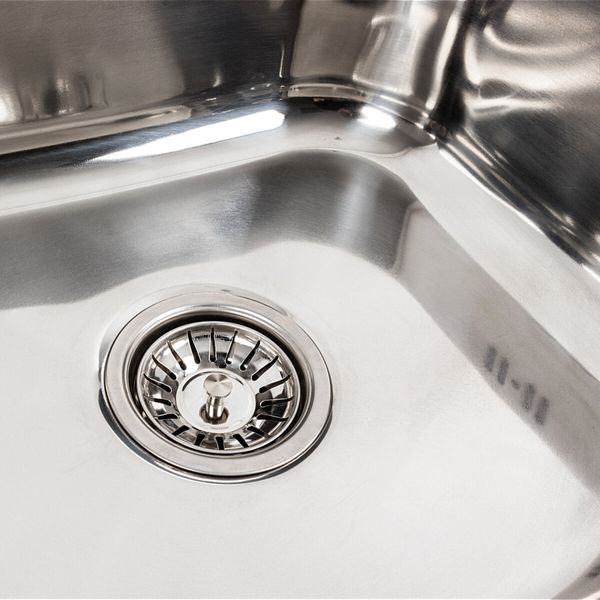 Кухонна мийка з нержавіючої сталі Platinum ПОЛІРОВКА 5050 (0,7/160 мм) 11725 фото