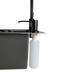 Комплект кухонної мийки Kraft HM 50х50 NANO BLACK (DECOR) PVD (3.0/1.0 мм)+Кухонний змішувач Kroner KRP Ersel - SCH03393BLK S4771 фото 14
