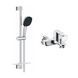 Змішувач для ванни Grohe QuickFix Get з душевою стійкою Vitalio Comfort 110 3288726929 CV036748 фото 1
