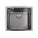 Чорна мийка для кухні з нержавійки 50 см під стільницю Nett NВ-5045 69 фото 4