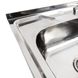 Кухонна мийка з нержавіючої сталі Platinum ПОЛІРОВКА 5050 (0,7/160 мм) 11725 фото 5