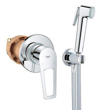 Набор для гигиенического душа скрытого монтажа со смесителем Grohe QuickFix BauLoop New UA202406QF CV030609 фото