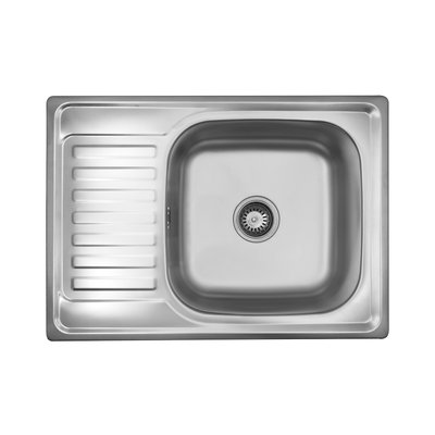 Кухонна мийка Kroner KRP Satin - 6950 (0.8 мм) CV022780 фото