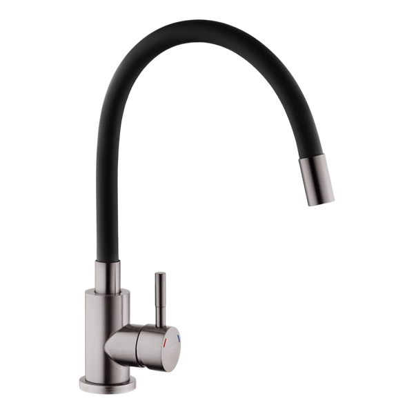 Комплект кухонної мийки Kraft -NANO BLACK 5050HM PVD S4828 фото