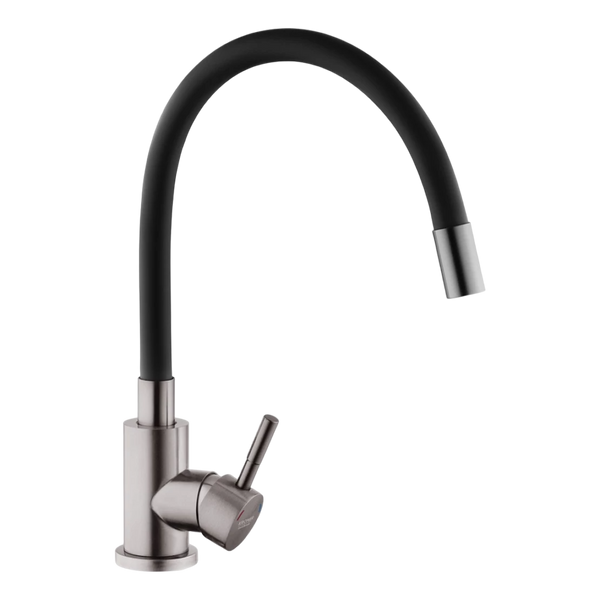 Комплект кухонної мийки Kraft -NANO BLACK 5050HM PVD S4828 фото