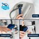 Змішувач для раковини Grohe QuickFix Dice ES M-Size 1018362430 з донним клапаном CV036192 фото 5