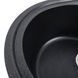 Гранитная мойка для кухни VALESO SOUL 6250 матовая Карбон, R 57326 фото 4