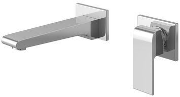 Смеситель для раковины (умывальника) KOHLMAN SAXO CHROME + BOX скрытого монтажа QW180S фото