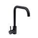 Комплект: Кухонна мийка VALESO Handmade 40*50 PVD чорна (3.0/0.8) + Змішувач VALESO BG77 чорний 55043 фото 7
