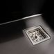 Кухонна мийка Platinum Handmade 65*45 (650x450x230 мм) PVD чорна HSB 37672 фото 5