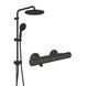 Змішувач термостатичний для душу Grohe QuickFix Start Black UA303908T2 CV034630 фото 1
