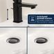 Змішувач для раковини Grohe QuickFix Dice S-Size 1018562430 з донним клапаном CV036196 фото 8