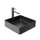 Умивальник Platinum Handmade PVD чорний 400x400 мм 23600 фото 4