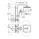 Душова система термостатична Grohe QuickFix Vitalio Comfort System 250 Cube 26696001 CV033235 фото 2