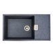 Гранитная мойка для кухни VALESO 8650 DIAMOND матовая (графит) 48862 фото 1