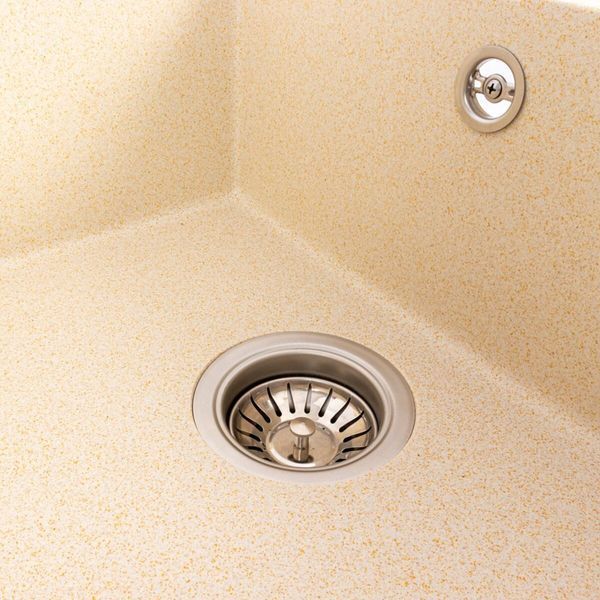 Кухонная мойка гранитная VALESO 6550 CRIPTA (песок) 51280 фото