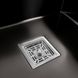 Кухонна мийка Platinum Handmade PVD 58*43 чорна монтаж під столешню HSB (квадратний сифон 3,0/1,0) 37676 фото 5