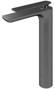 Смеситель для раковины (умывальника) KOHLMAN EXPERIENCE GRAPHITE высокий * QB170EG фото