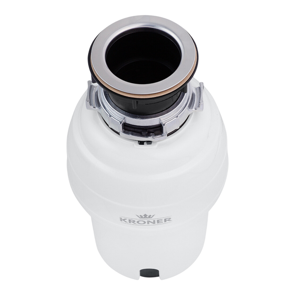 Комплект кухонної мийки Kraft HM 50х50 NANO BLACK PVD (3.0/1.0 мм)+(Подрібнювача Kroner - 550W) S4868 фото