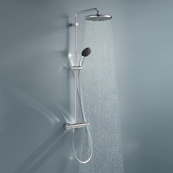 Душевая система термостатическая Grohe QuickFix Vitalio Comfort System 250 26677001 CV033239 фото