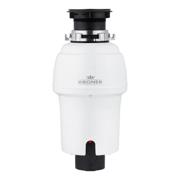 Комплект кухонної мийки Kraft HM 50х50 NANO BLACK PVD (3.0/1.0 мм)+(Подрібнювача Kroner - 550W) S4868 фото