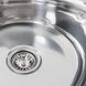 Кухонна мийка з нержавіючої сталі Platinum ПОЛІРОВКА 490 (0,6/170 мм) 11541 фото 6