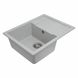 Гранітна мийка для кухні Platinum 6550 INTENSO матова Топаз 3506 фото 3