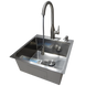 Комплект кухонної мийки Kraft KRF 5050 decor (3.0/1.0 мм) S3661 фото 7