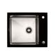 Кухонна скляна мийка Germece Handmade Black Glass (600х510х200) 2745 фото 1