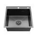Кухонная мойка Kroner KRP Schwarze - 5050HM PVD (3.0/1.0 мм) CV022793 фото 3