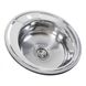 Кухонна мийка з нержавіючої сталі Platinum ПОЛІРОВКА 490 (0,6/170 мм) 11541 фото 3