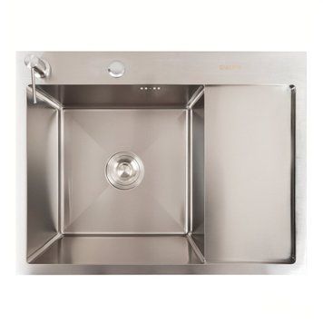 Кухонная мойка CM 65*50 L нержавейка VALESO Handmade (3,0/1,0) 23627 фото